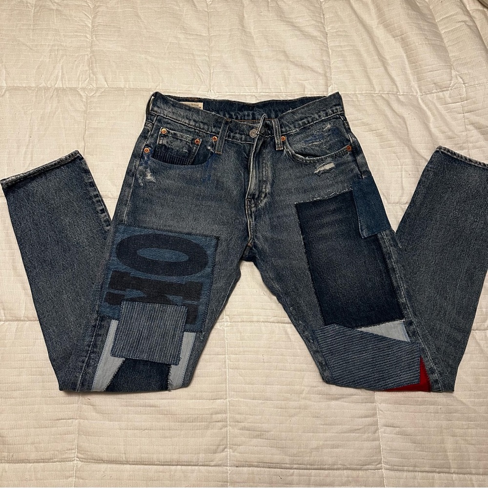 Rare Patchwork Levi’s - image 1